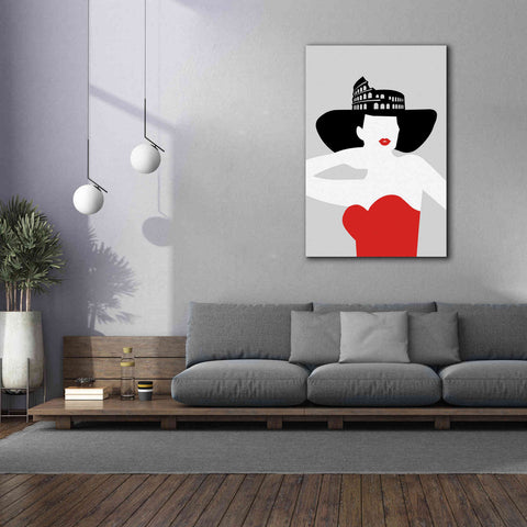 Image of 'Roma Fashion' by Cesare Bellassai, Canvas Wall Art,40 x 60