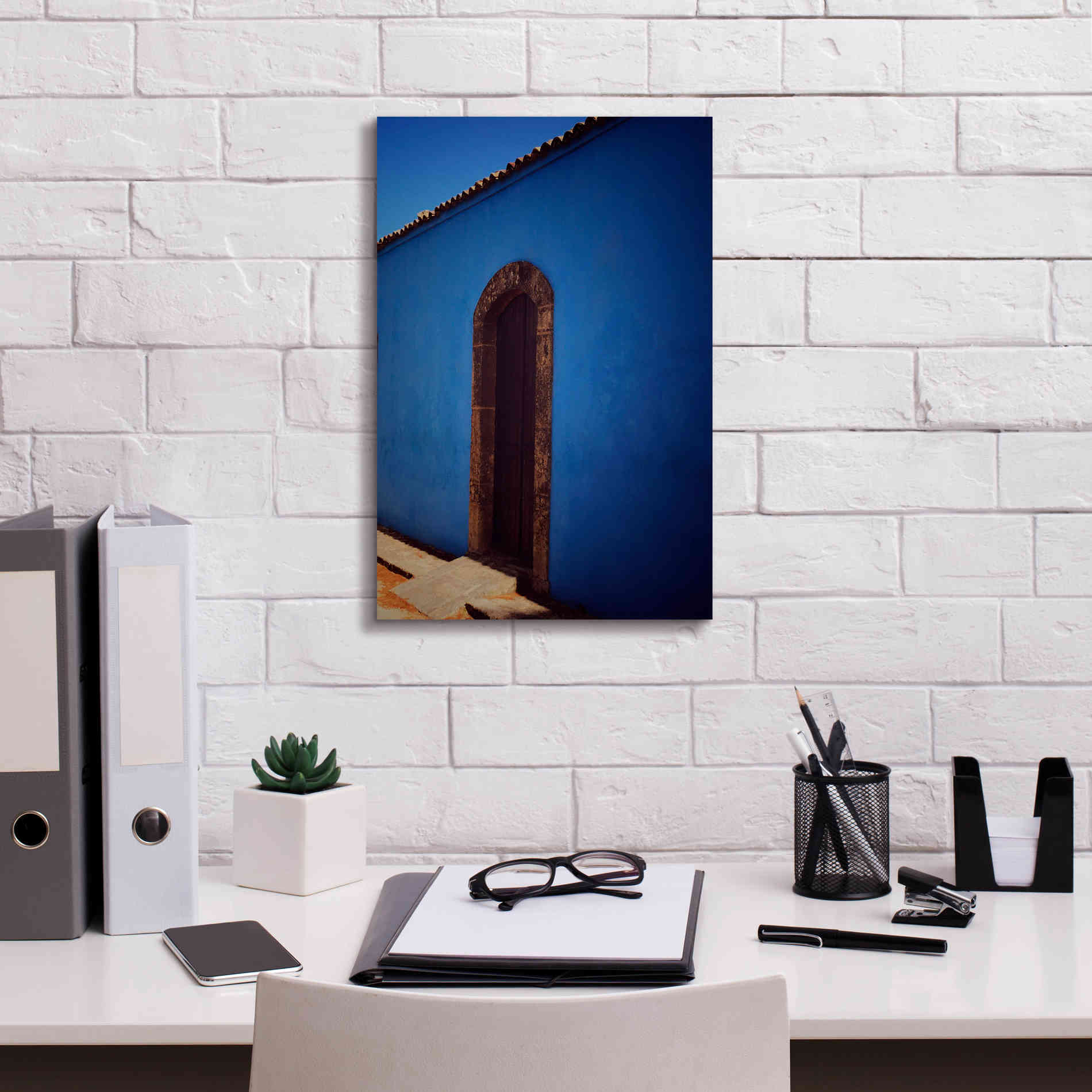 'Sky House' by Cesare Bellassai, Canvas Wall Art,12 x 18