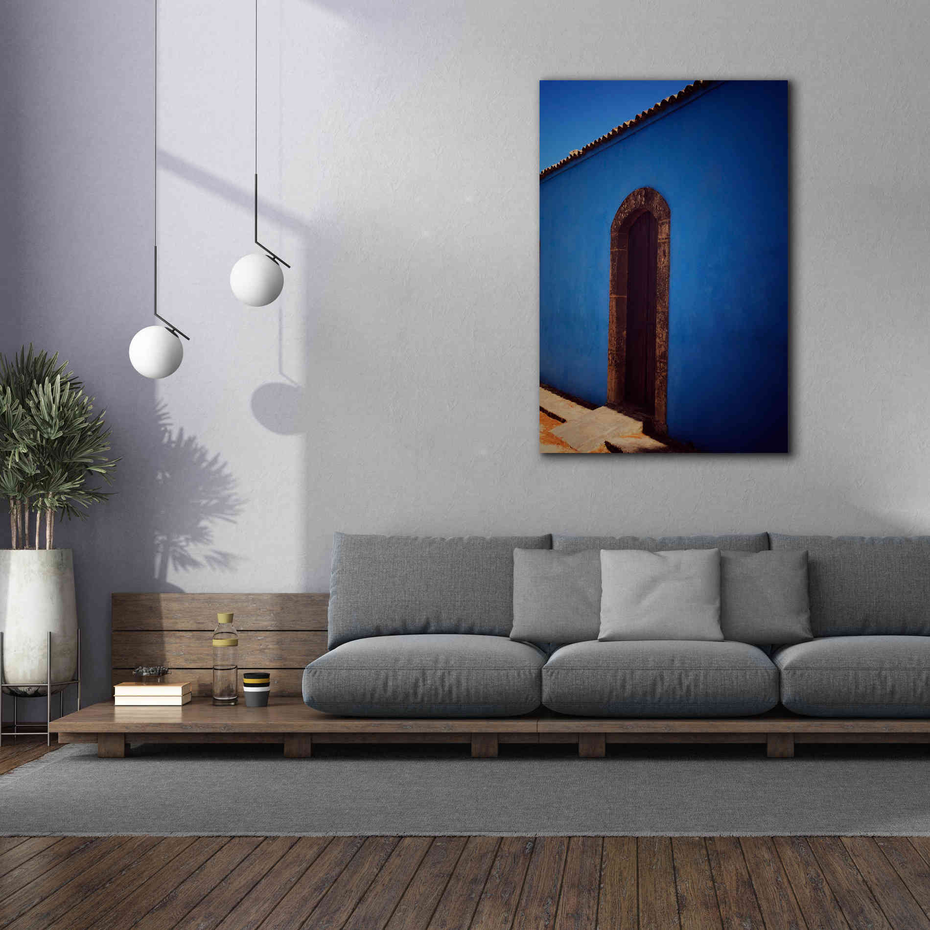 'Sky House' by Cesare Bellassai, Canvas Wall Art,40 x 60