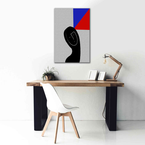 Image of 'Square Thought' by Cesare Bellassai, Canvas Wall Art,26 x 40