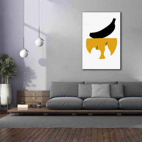 Image of 'Still Life with Black Banana' by Cesare Bellassai, Canvas Wall Art,40 x 60