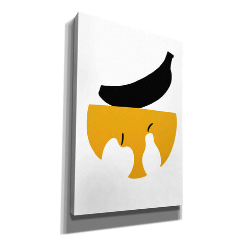 Image of 'Still Life with Black Banana' by Cesare Bellassai, Canvas Wall Art,12x18x1.1x0,18x26x1.1x0,26x40x1.74x0,40x60x1.74x0