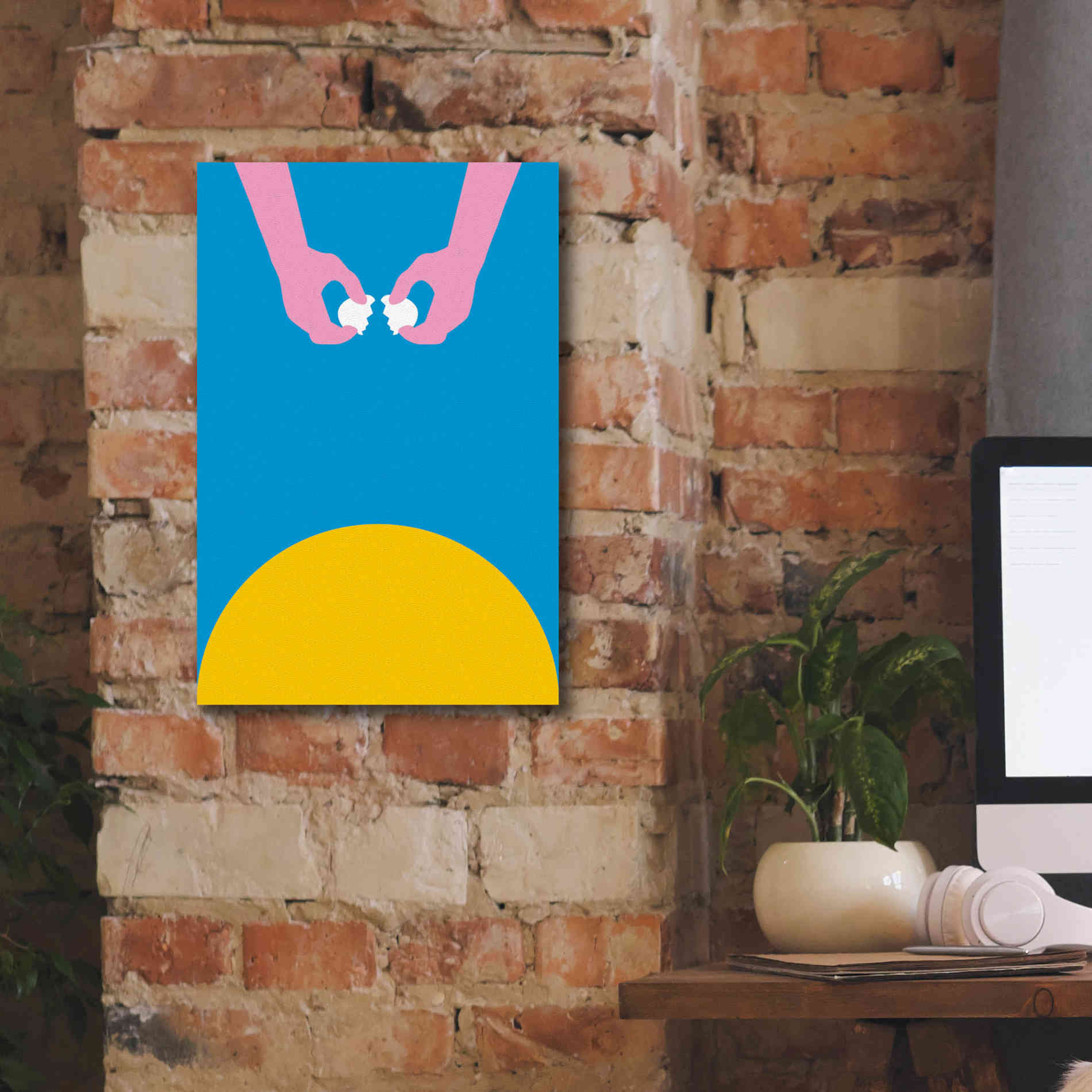 'Sunrise with Breakfast' by Cesare Bellassai, Canvas Wall Art,12 x 18