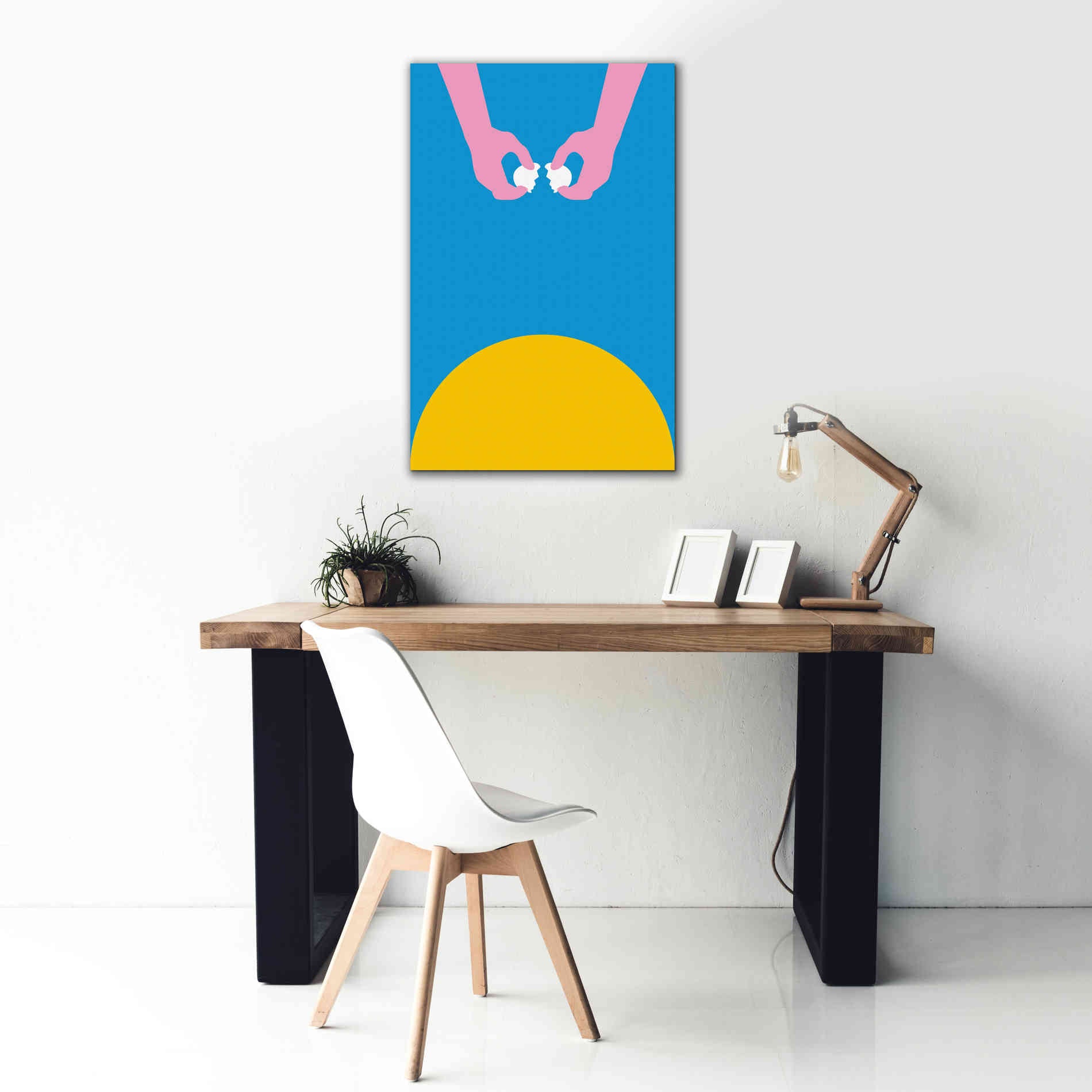 'Sunrise with Breakfast' by Cesare Bellassai, Canvas Wall Art,26 x 40