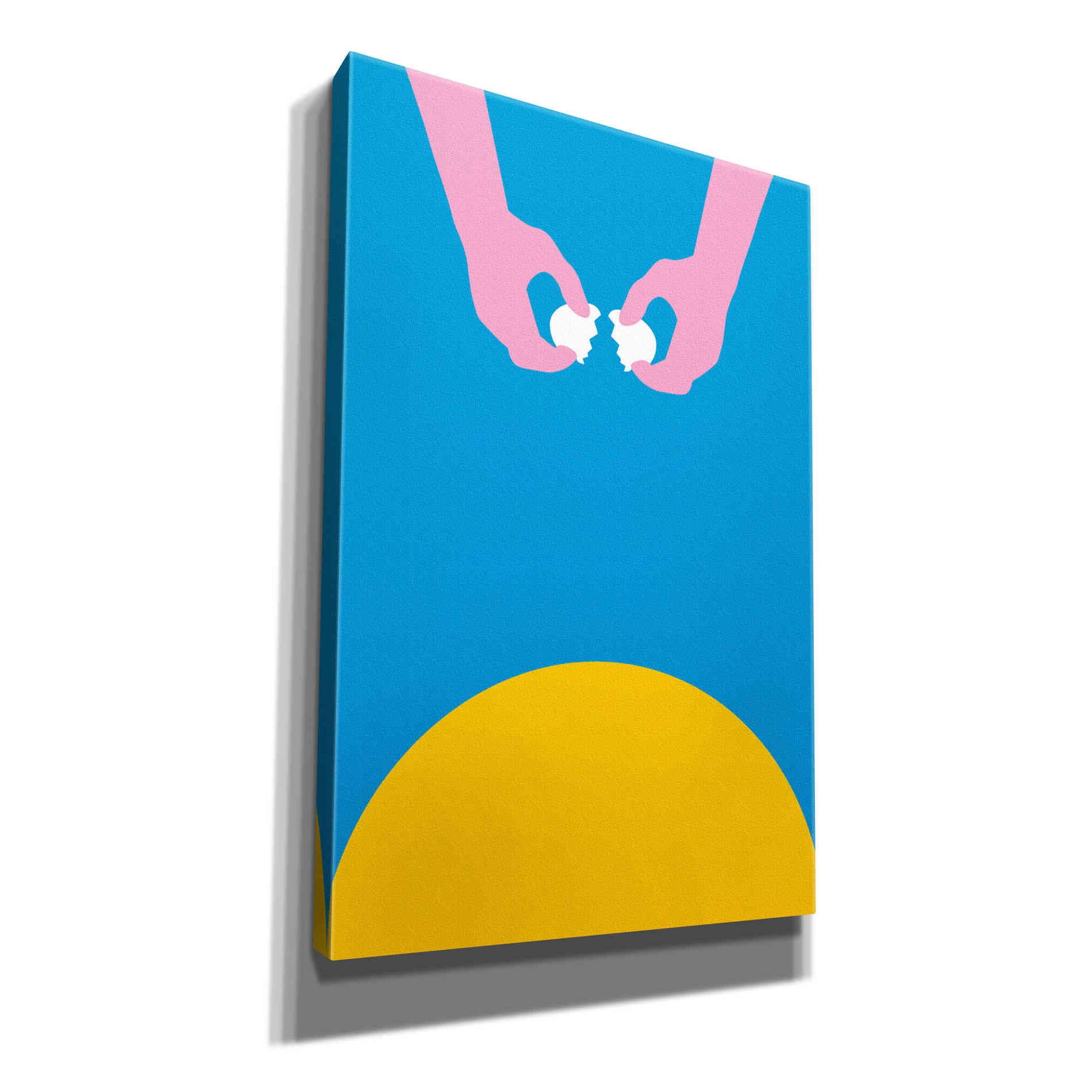 'Sunrise with Breakfast' by Cesare Bellassai, Canvas Wall Art,12x18x1.1x0,18x26x1.1x0,26x40x1.74x0,40x60x1.74x0