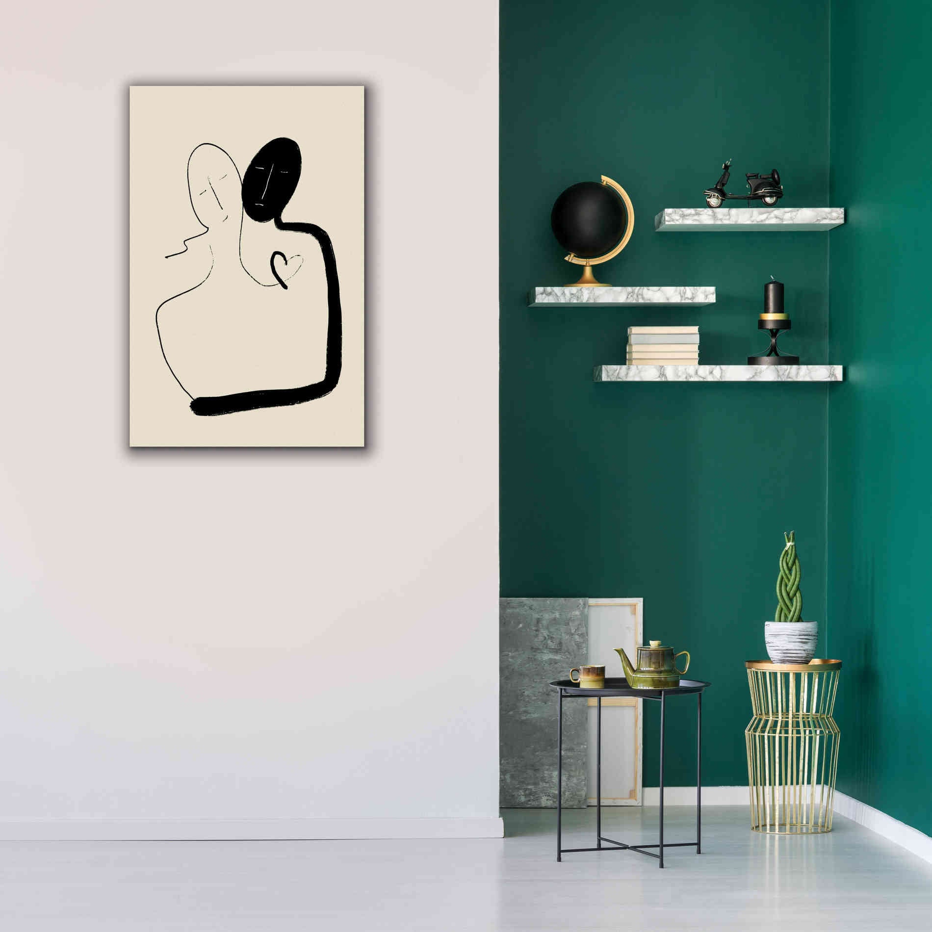 'Together' by Cesare Bellassai, Canvas Wall Art,26 x 40