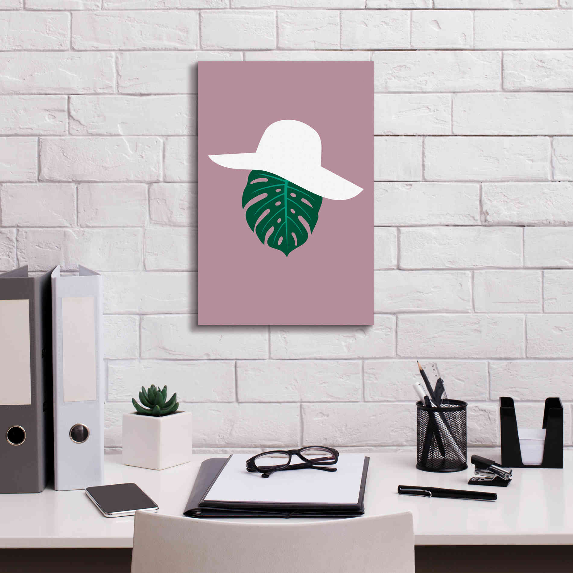 'Tropical Looks' by Cesare Bellassai, Canvas Wall Art,12 x 18