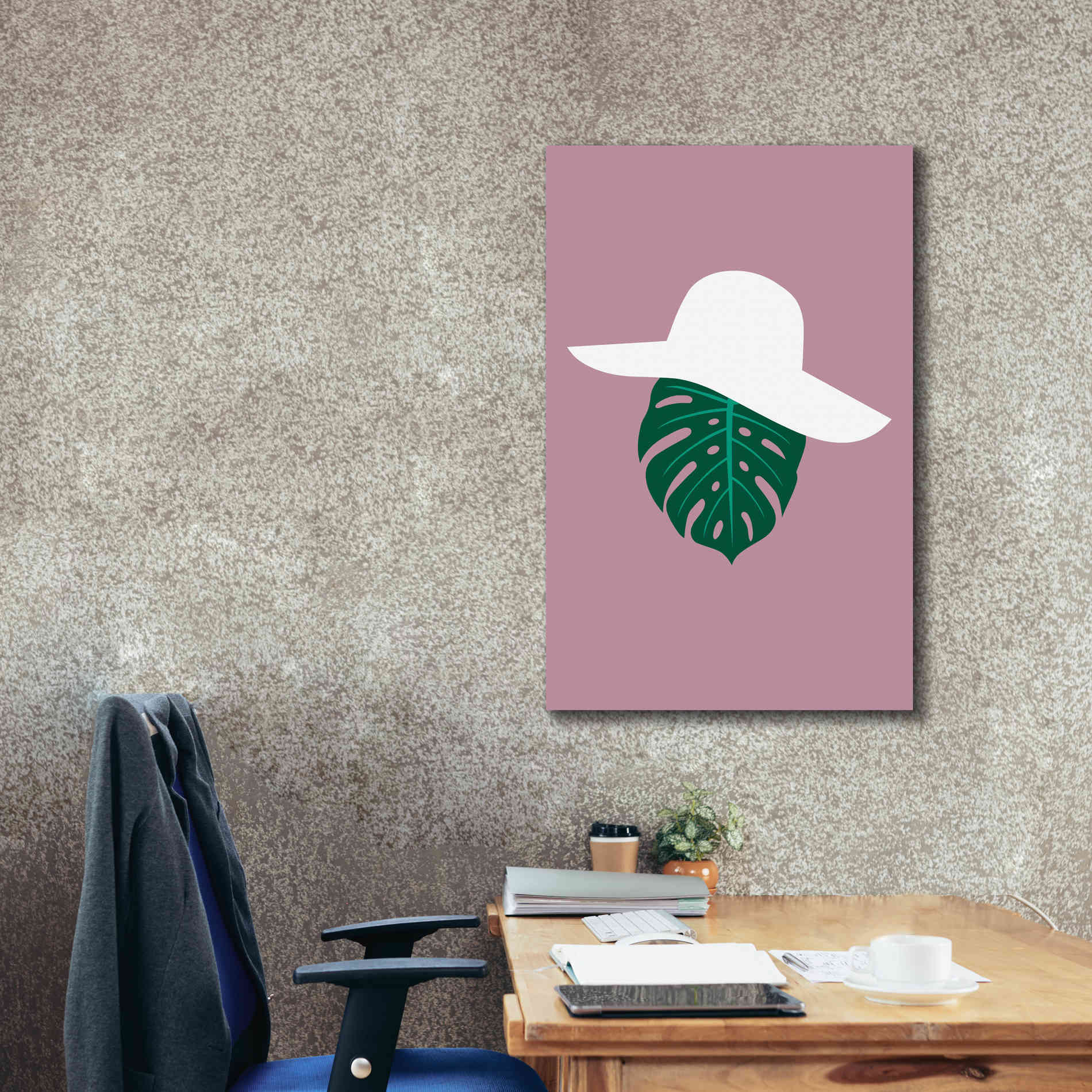 'Tropical Looks' by Cesare Bellassai, Canvas Wall Art,26 x 40