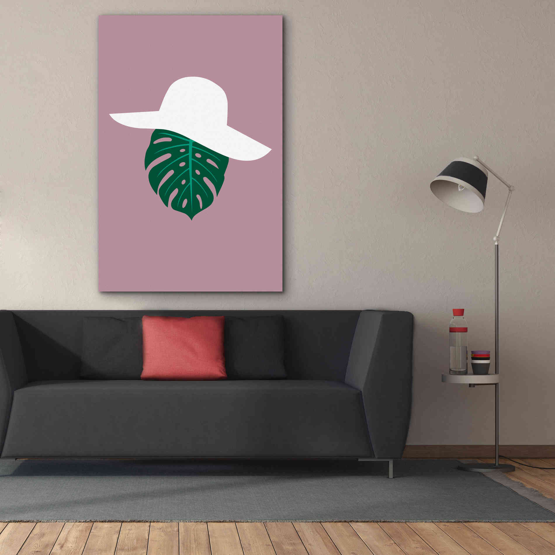 'Tropical Looks' by Cesare Bellassai, Canvas Wall Art,40 x 60