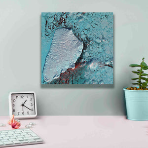 'Earth as Art: Akpatok Island' Canvas Wall Art,12 x 12