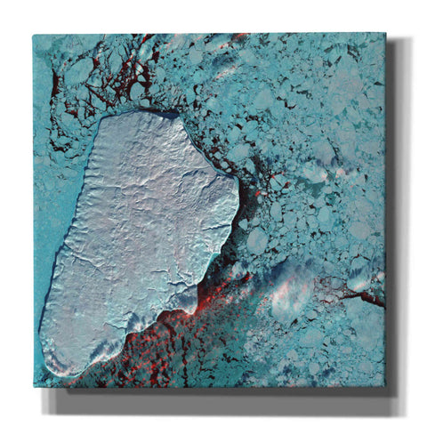 Image of 'Earth as Art: Akpatok Island' Canvas Wall Art