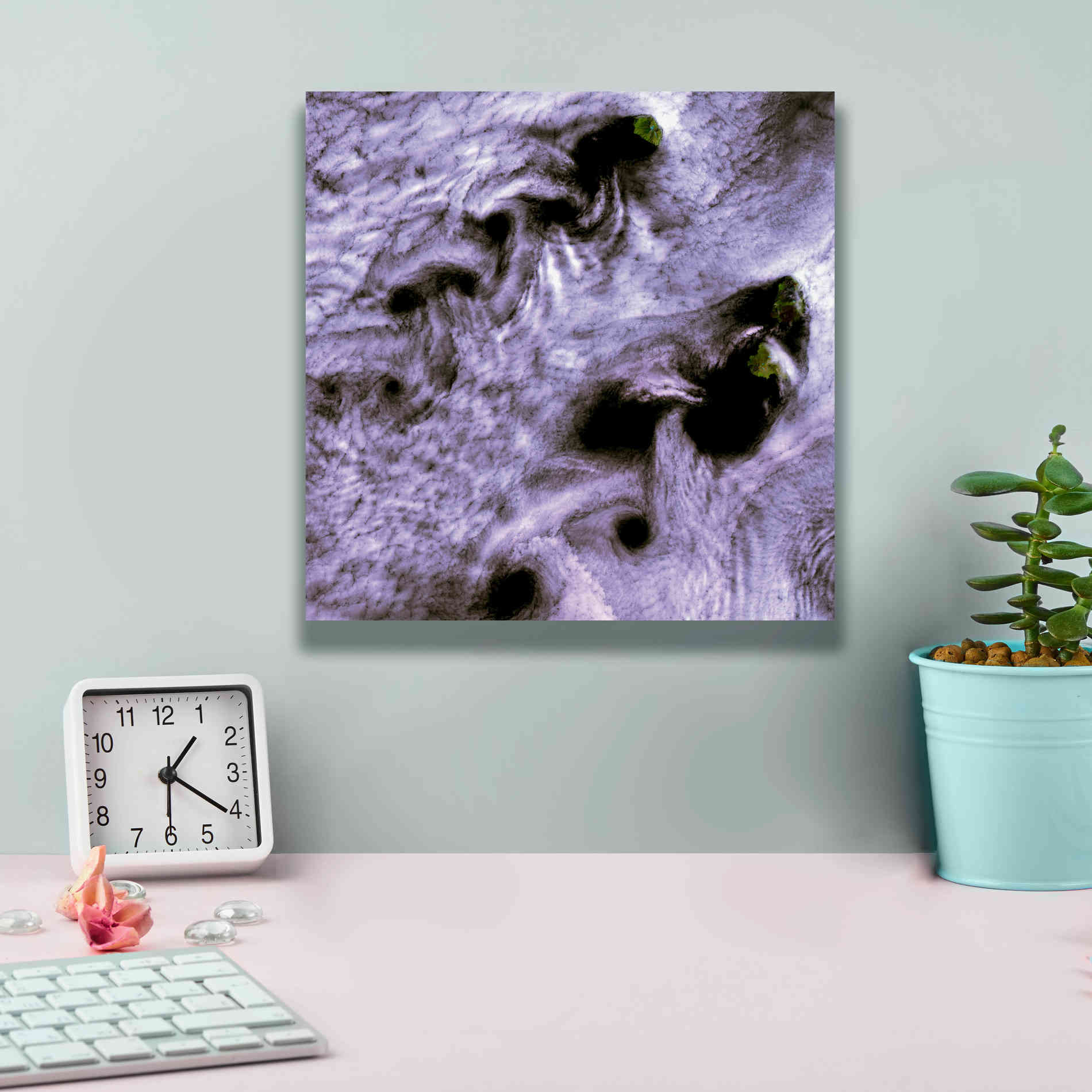 'Earth as Art: Broutona ' Canvas Wall Art,12 x 12