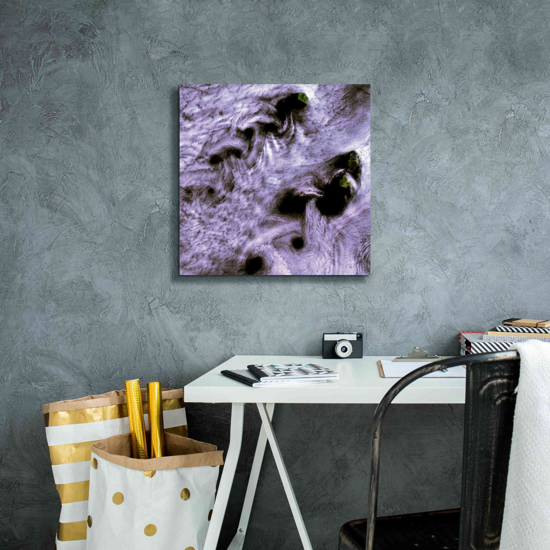 'Earth as Art: Broutona ' Canvas Wall Art,18 x 18