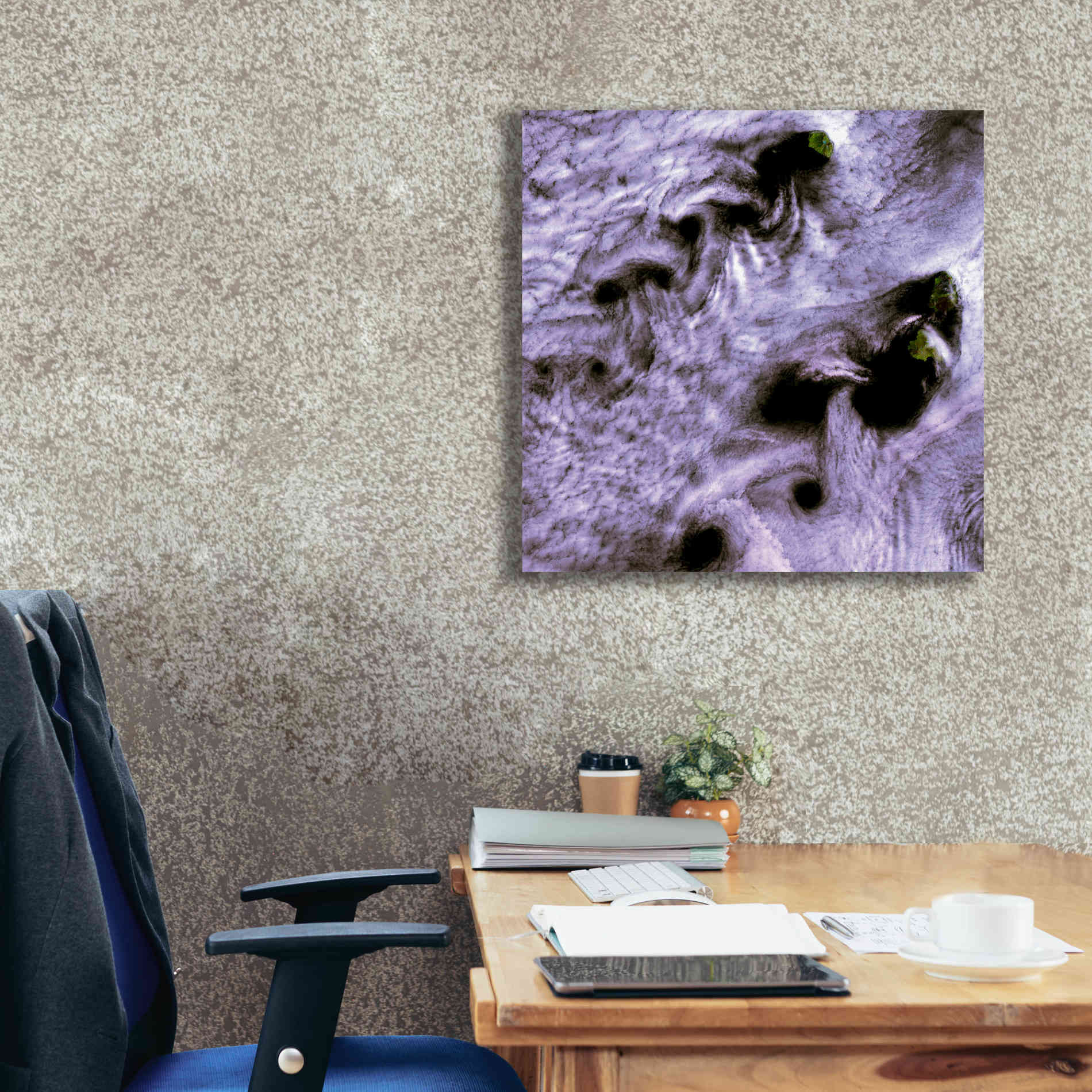 'Earth as Art: Broutona ' Canvas Wall Art,26 x 26