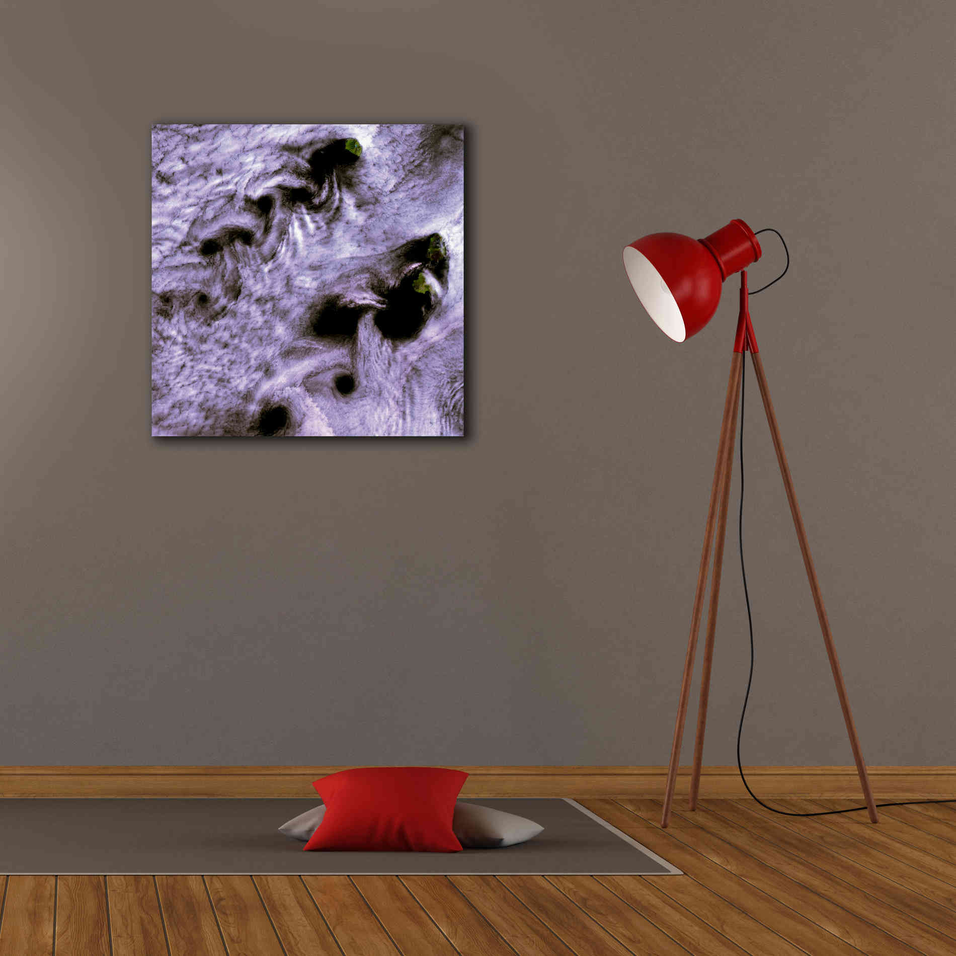 'Earth as Art: Broutona ' Canvas Wall Art,26 x 26