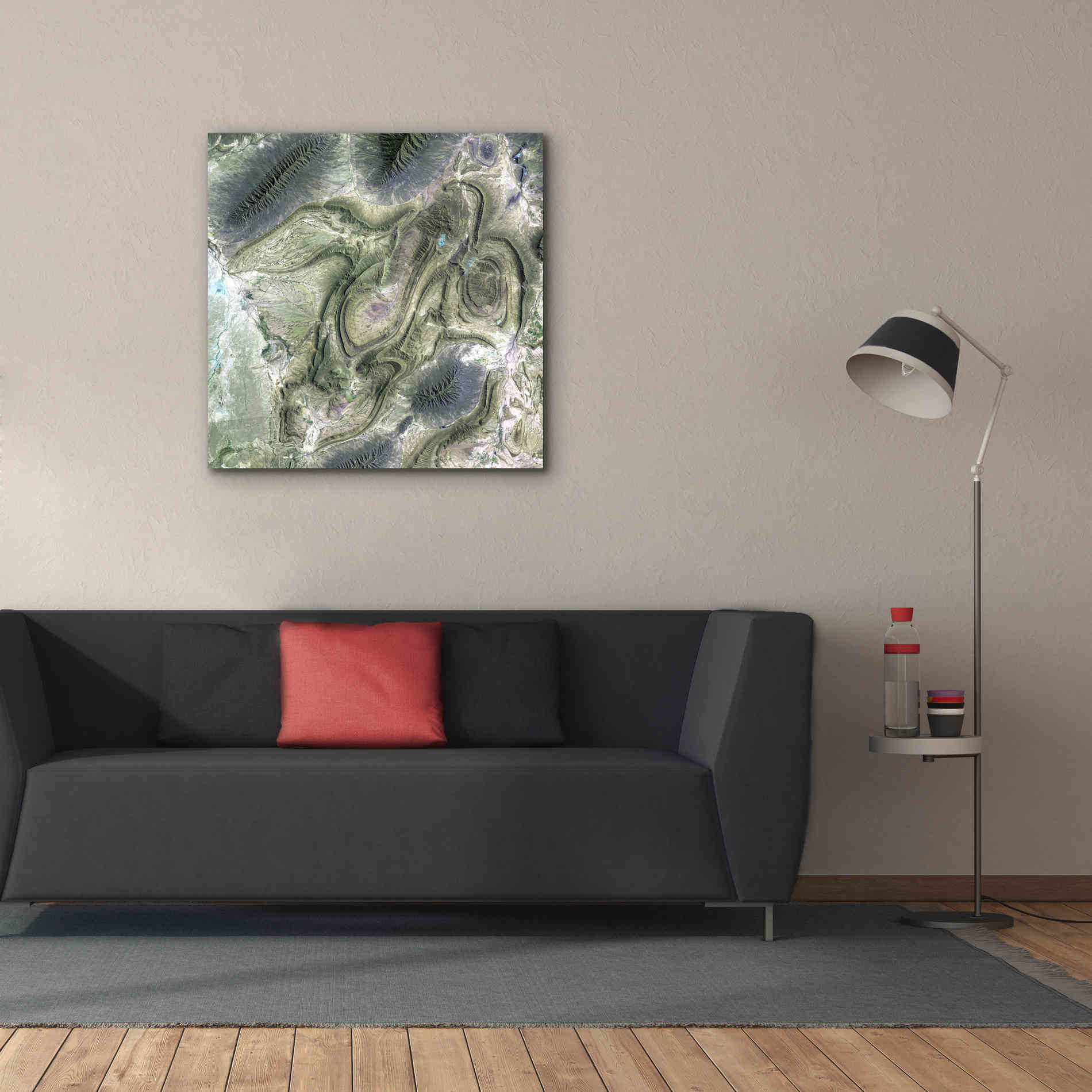 'Earth as Art: Coahuila ' Canvas Wall Art,37 x 37