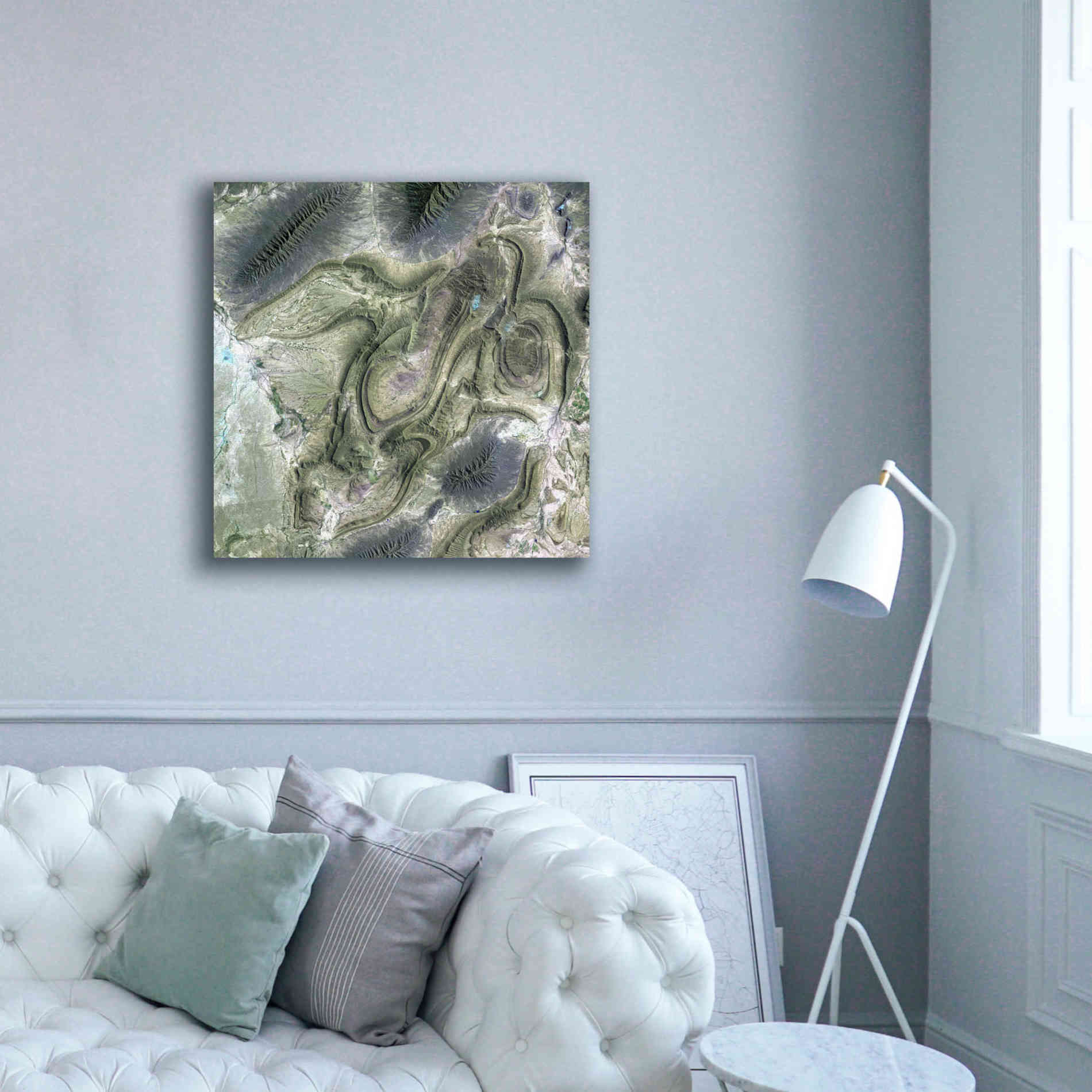 'Earth as Art: Coahuila ' Canvas Wall Art,37 x 37