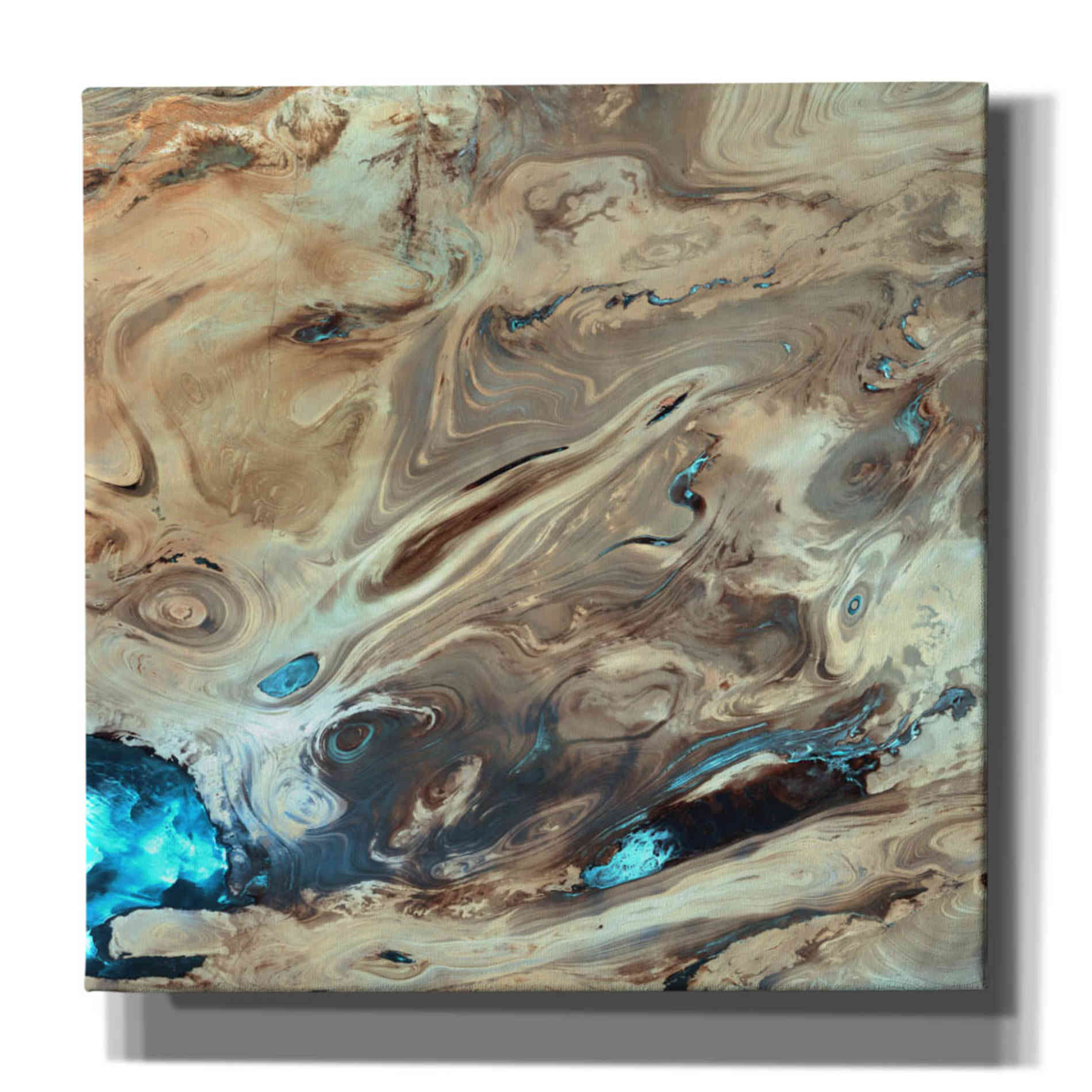 'Earth as Art: Dasht-e Kenir ' Canvas Wall Art