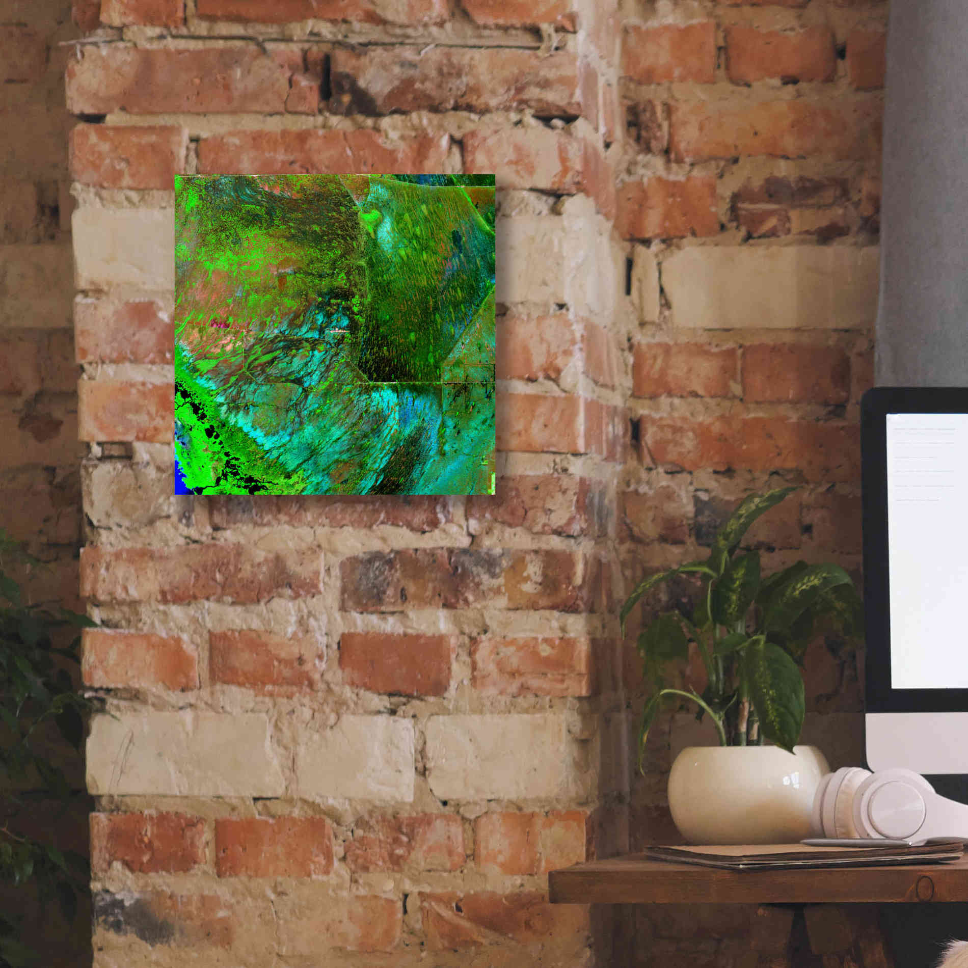 'Earth as Art: Everglades ' Canvas Wall Art,12 x 12