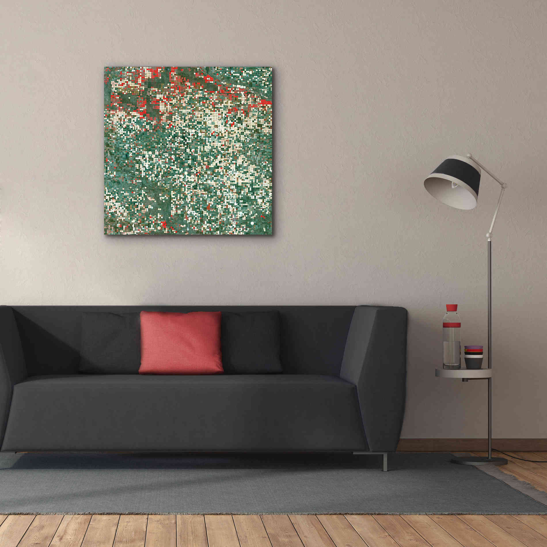 'Earth as Art: Garden City' Canvas Wall Art,37 x 37
