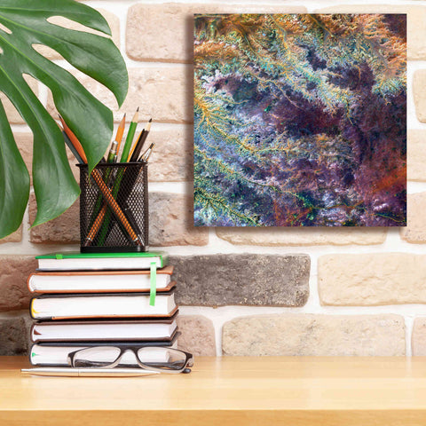 Image of 'Earth as Art: Ghadamis River' Canvas Wall Art,12 x 12