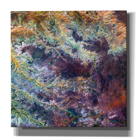 Image of 'Earth as Art: Ghadamis River' Canvas Wall Art