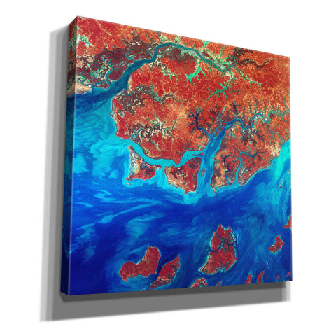 Image of 'Earth as Art: Guinea-Bissau ' Canvas Wall Art