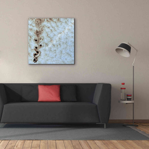 Image of 'Earth as Art: Karman Vortices' Canvas Wall Art,37 x 37