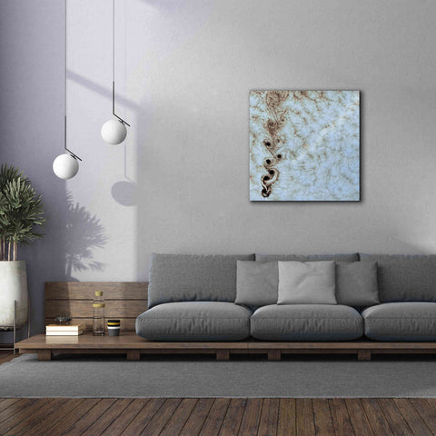 Image of 'Earth as Art: Karman Vortices' Canvas Wall Art,37 x 37