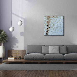 'Earth as Art: Karman Vortices' Canvas Wall Art,37 x 37