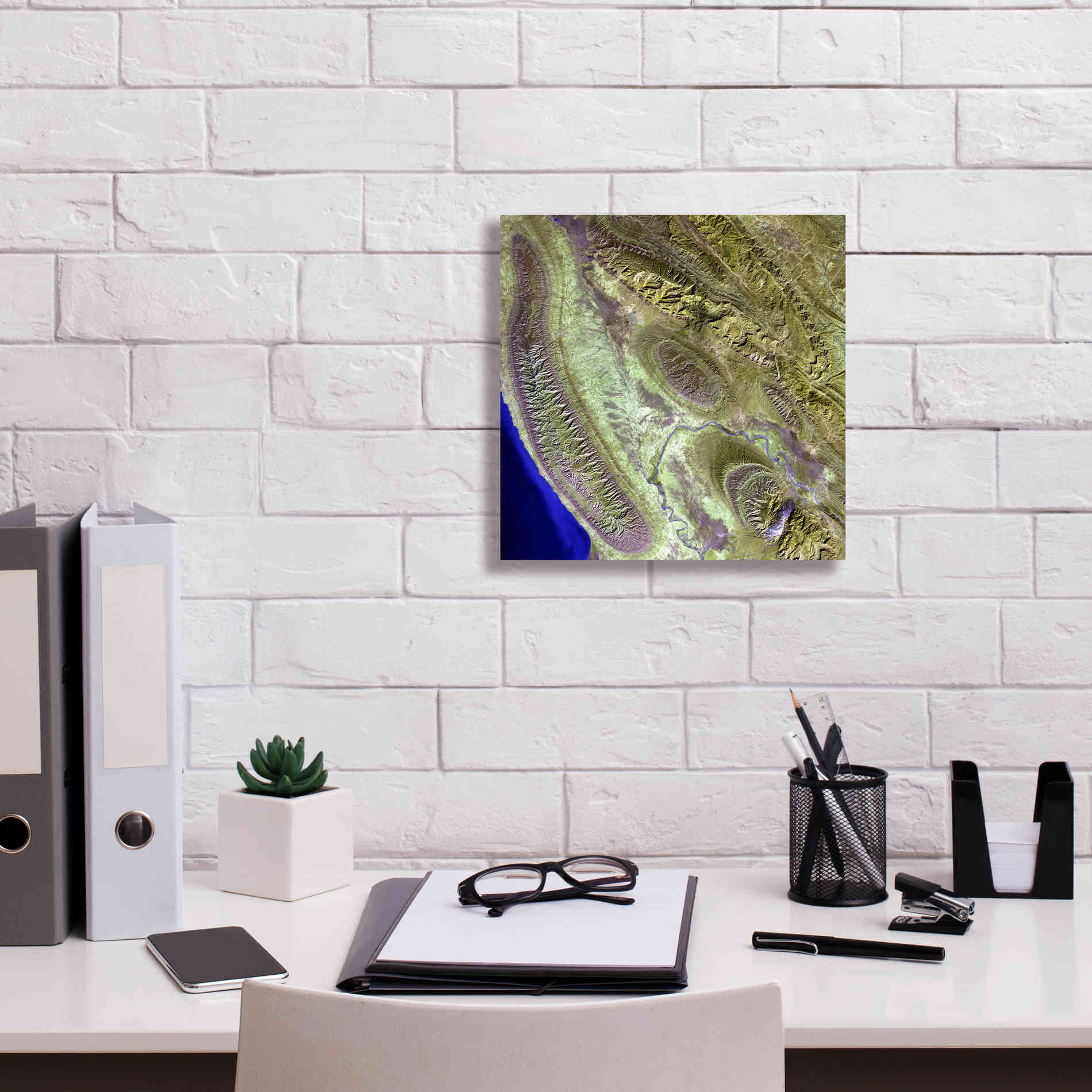 'Earth as Art: Konari ' Canvas Wall Art,12 x 12