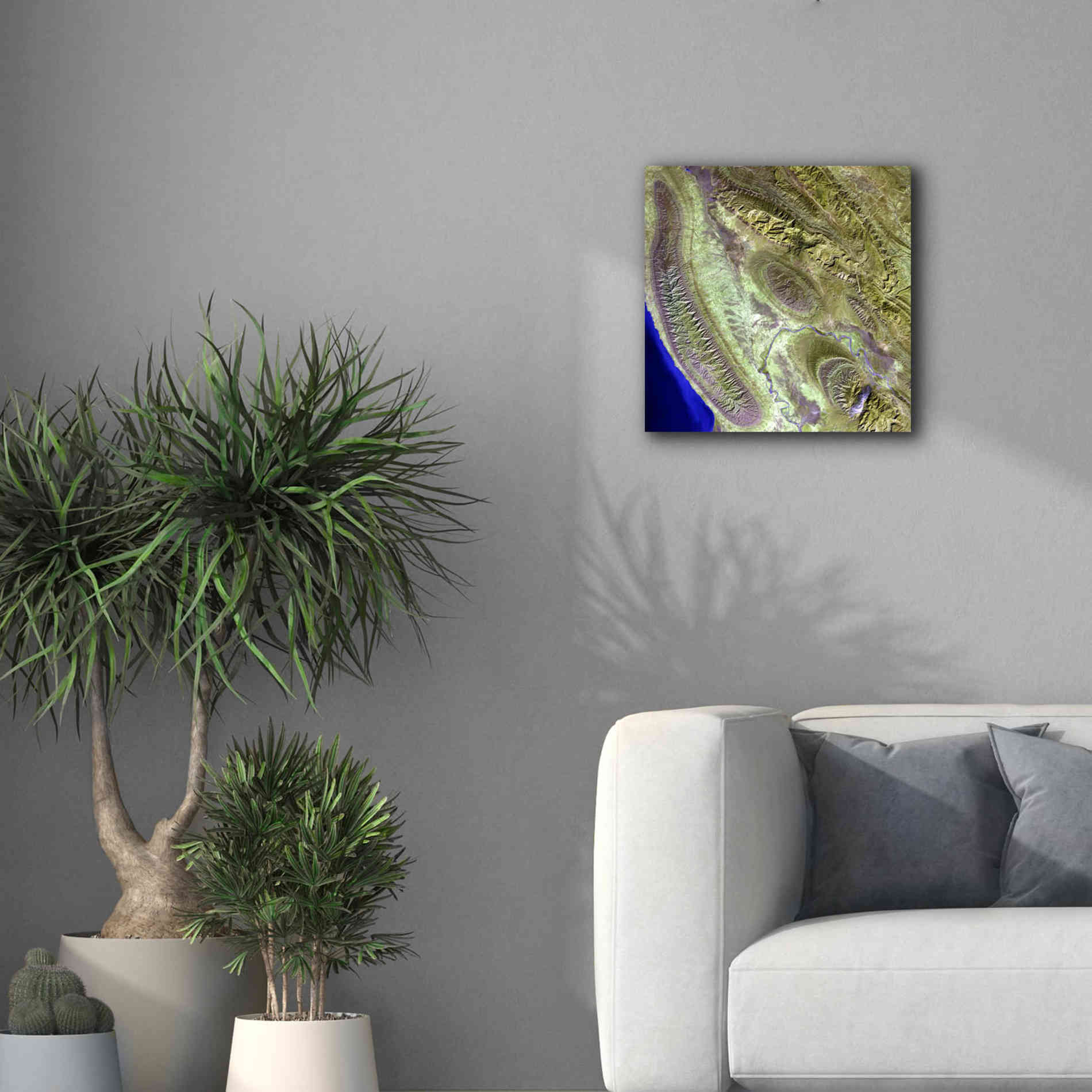 'Earth as Art: Konari ' Canvas Wall Art,18 x 18