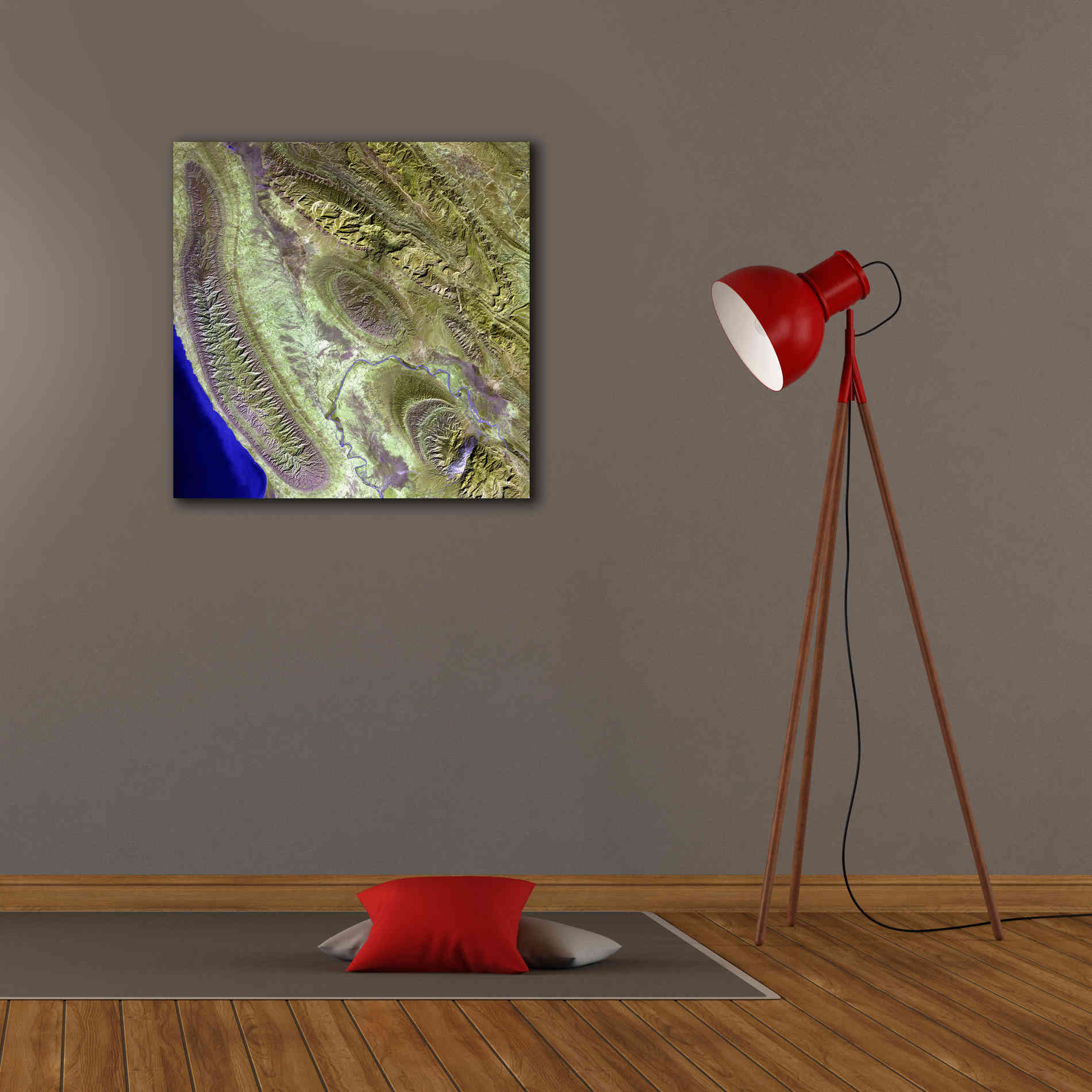 'Earth as Art: Konari ' Canvas Wall Art,26 x 26