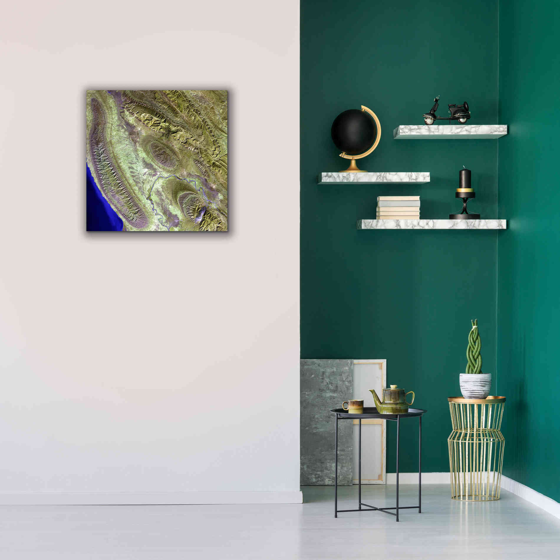 'Earth as Art: Konari ' Canvas Wall Art,26 x 26