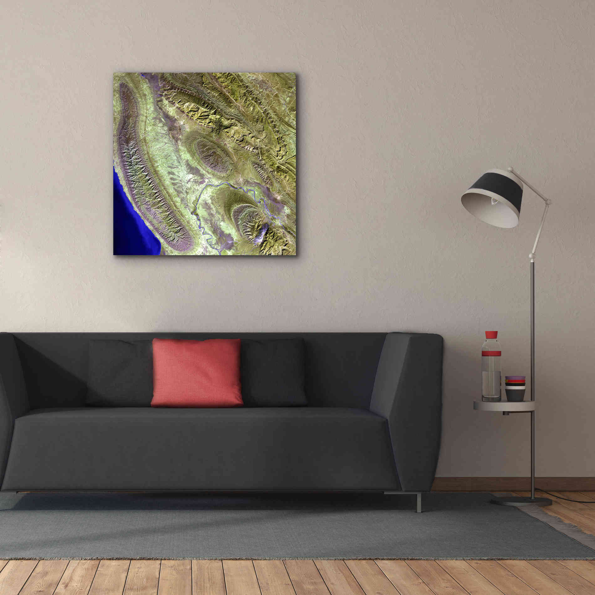'Earth as Art: Konari ' Canvas Wall Art,37 x 37