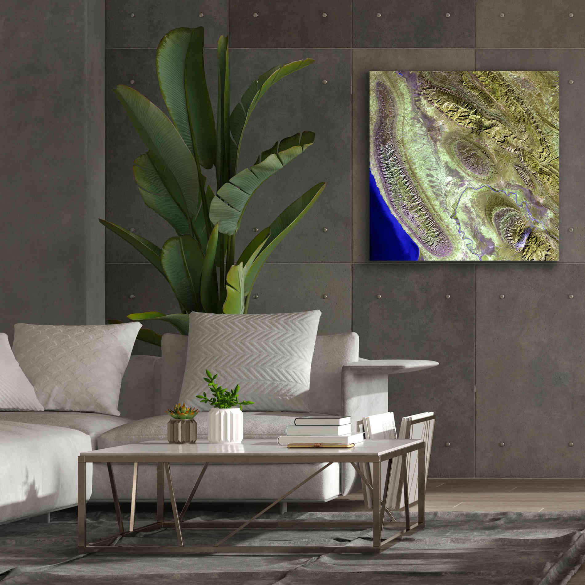 'Earth as Art: Konari ' Canvas Wall Art,37 x 37