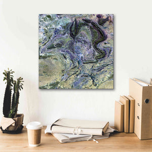 'Earth as Art: MacDonnel Ranges' Canvas Wall Art,18 x 18