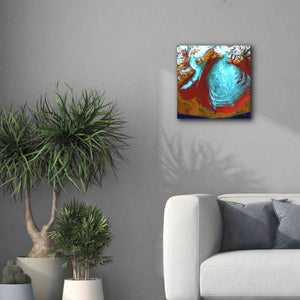 'Earth as Art: Malaspina Glacier' Canvas Wall Art,18 x 18