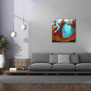 'Earth as Art: Malaspina Glacier' Canvas Wall Art,37 x 37