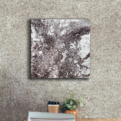 Image of 'Earth as Art: Mayn River' Canvas Wall Art,18 x 18