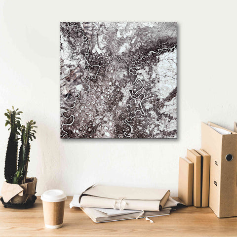 Image of 'Earth as Art: Mayn River' Canvas Wall Art,18 x 18