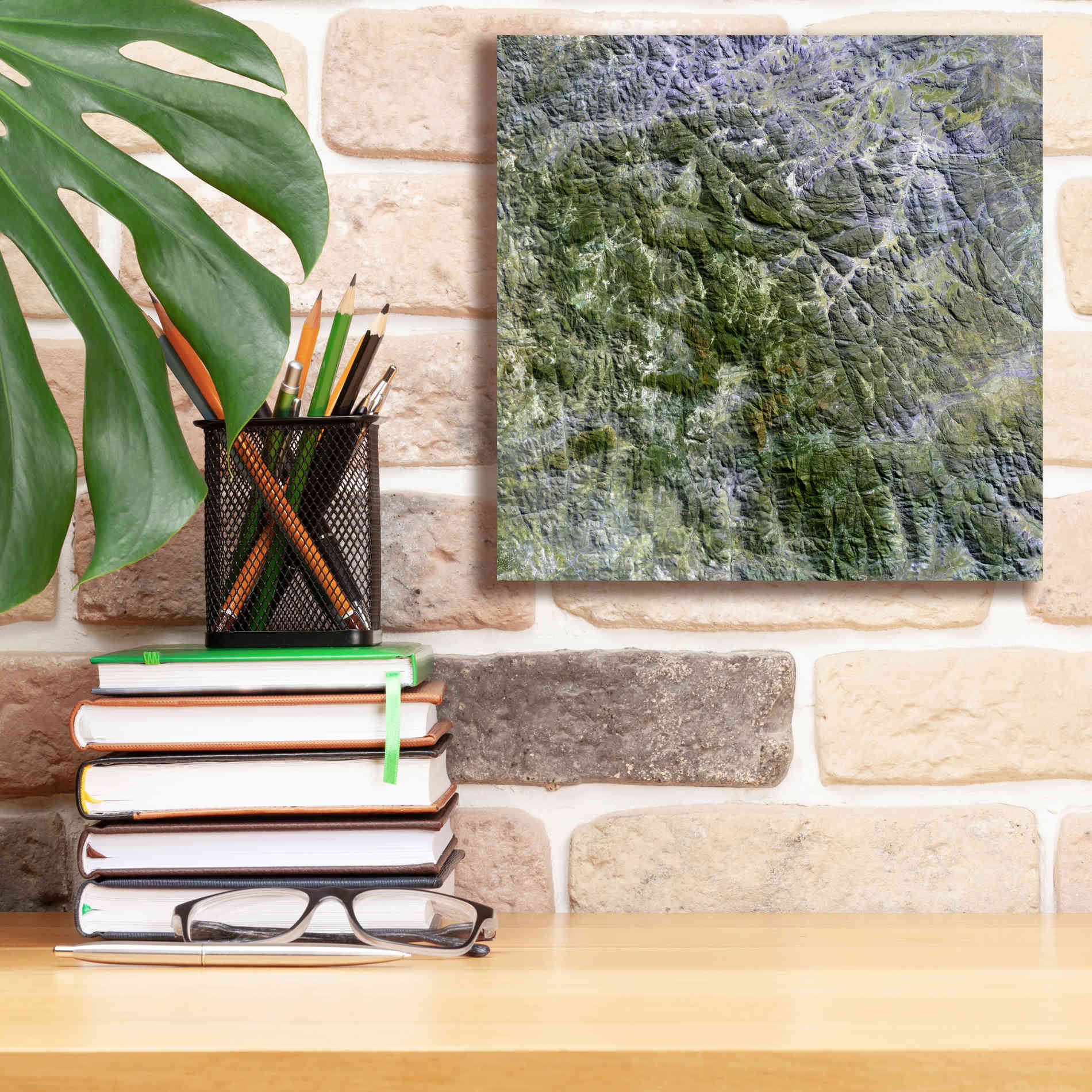 'Earth as Art: Namaqualand ' Canvas Wall Art,12 x 12