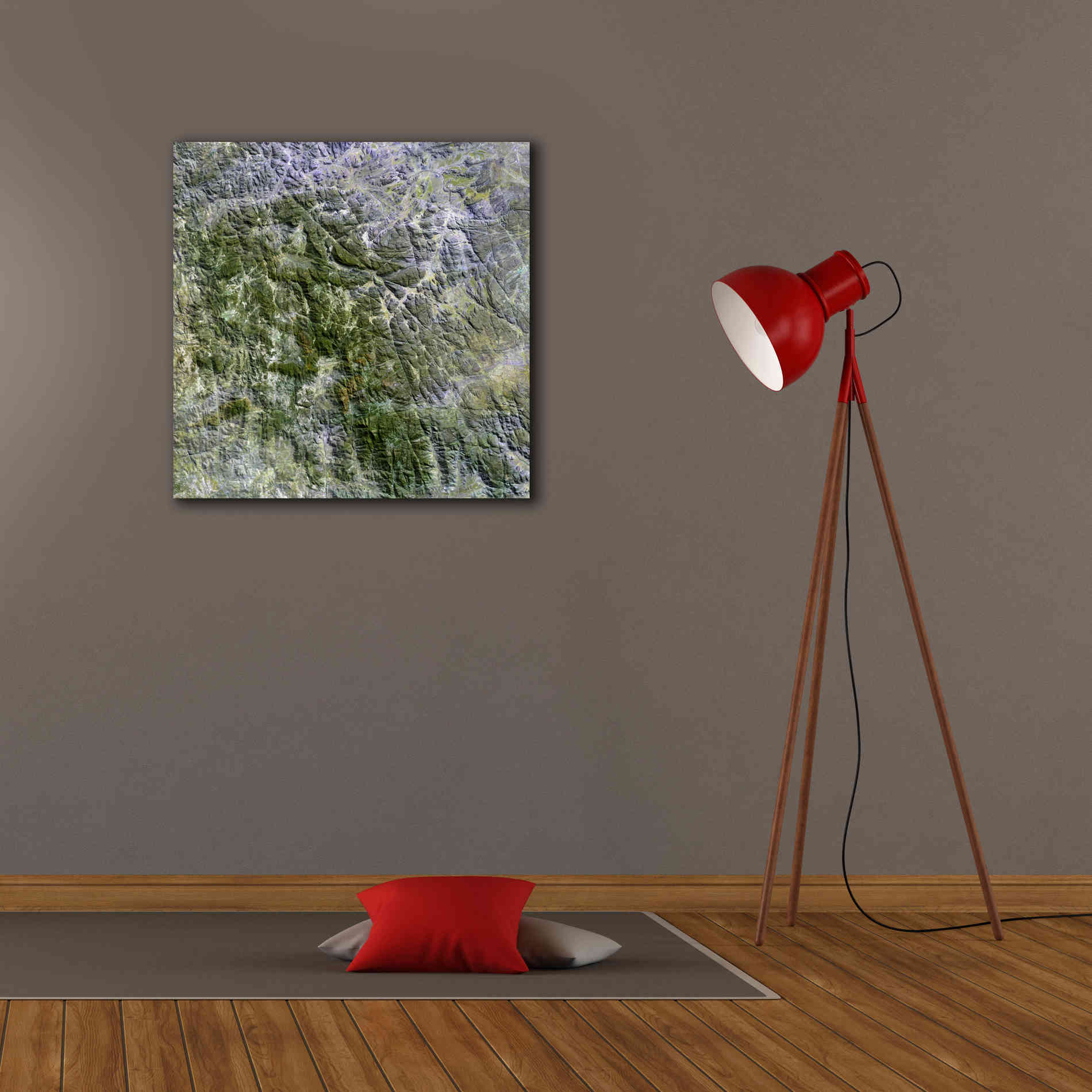 'Earth as Art: Namaqualand ' Canvas Wall Art,26 x 26