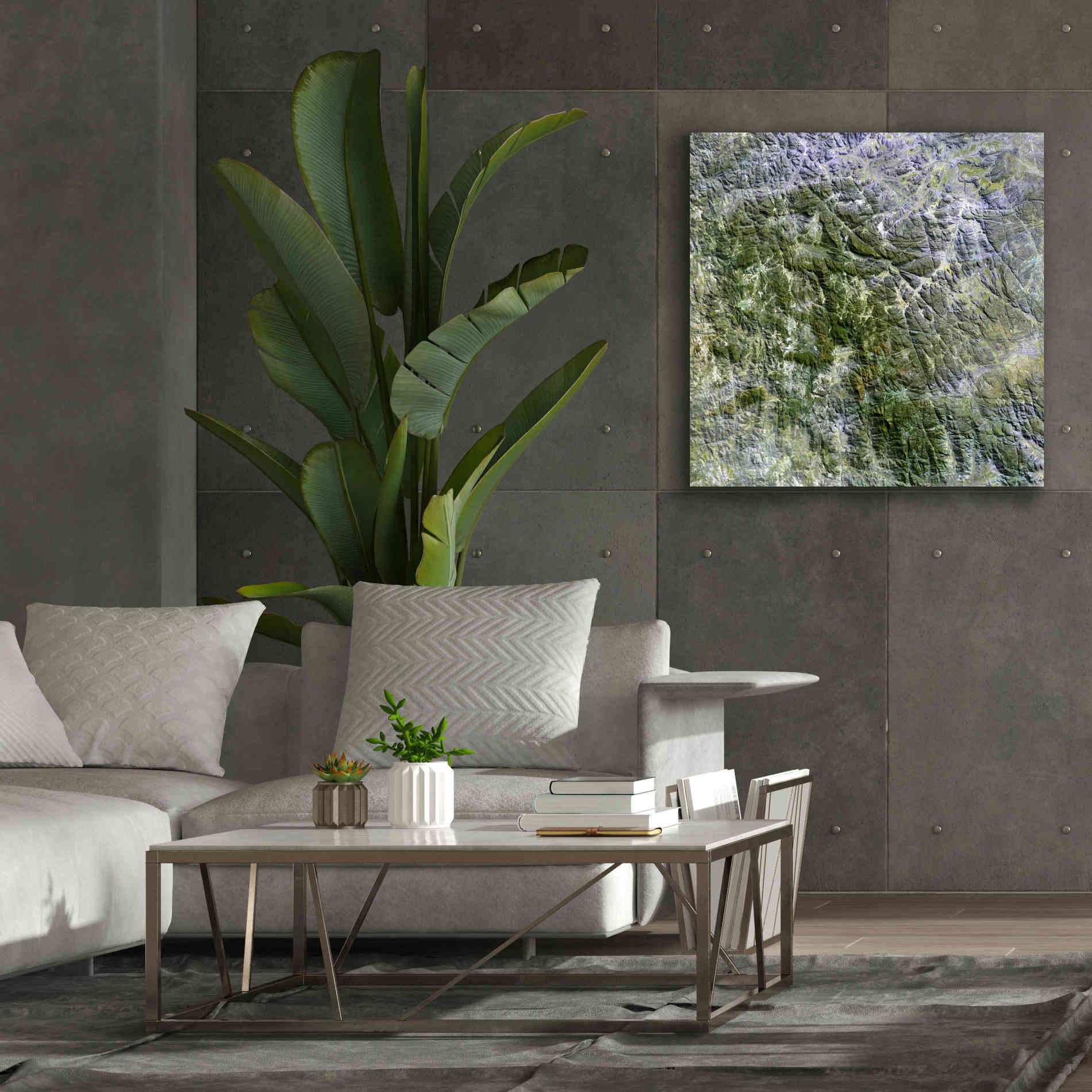 'Earth as Art: Namaqualand ' Canvas Wall Art,37 x 37