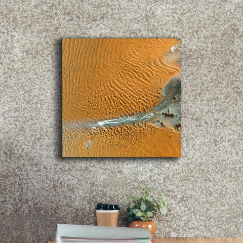 Image of 'Earth as Art: Namib Desert' Canvas Wall Art,18 x 18