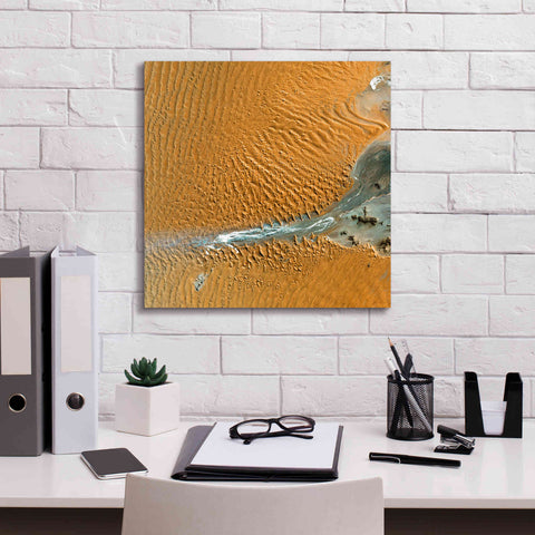 Image of 'Earth as Art: Namib Desert' Canvas Wall Art,18 x 18