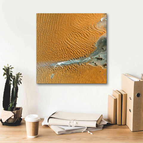 Image of 'Earth as Art: Namib Desert' Canvas Wall Art,18 x 18