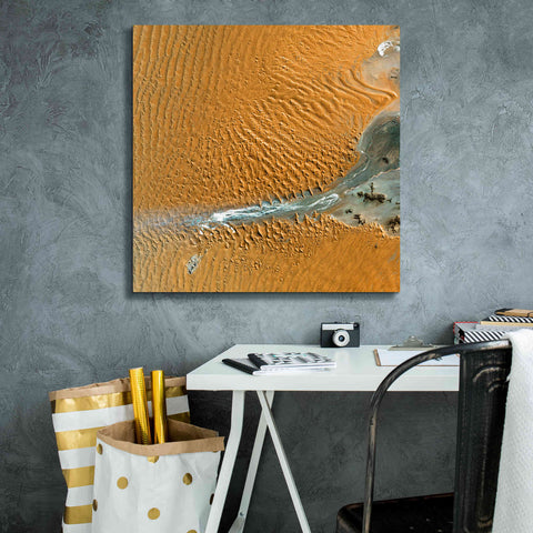 Image of 'Earth as Art: Namib Desert' Canvas Wall Art,26 x 26