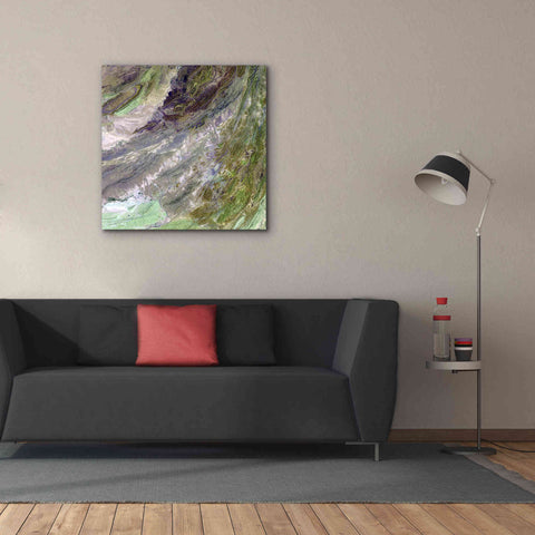 Image of 'Earth as Art: Sulaiman Mountains' Canvas Wall Art,37 x 37