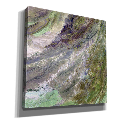 Image of 'Earth as Art: Sulaiman Mountains' Canvas Wall Art